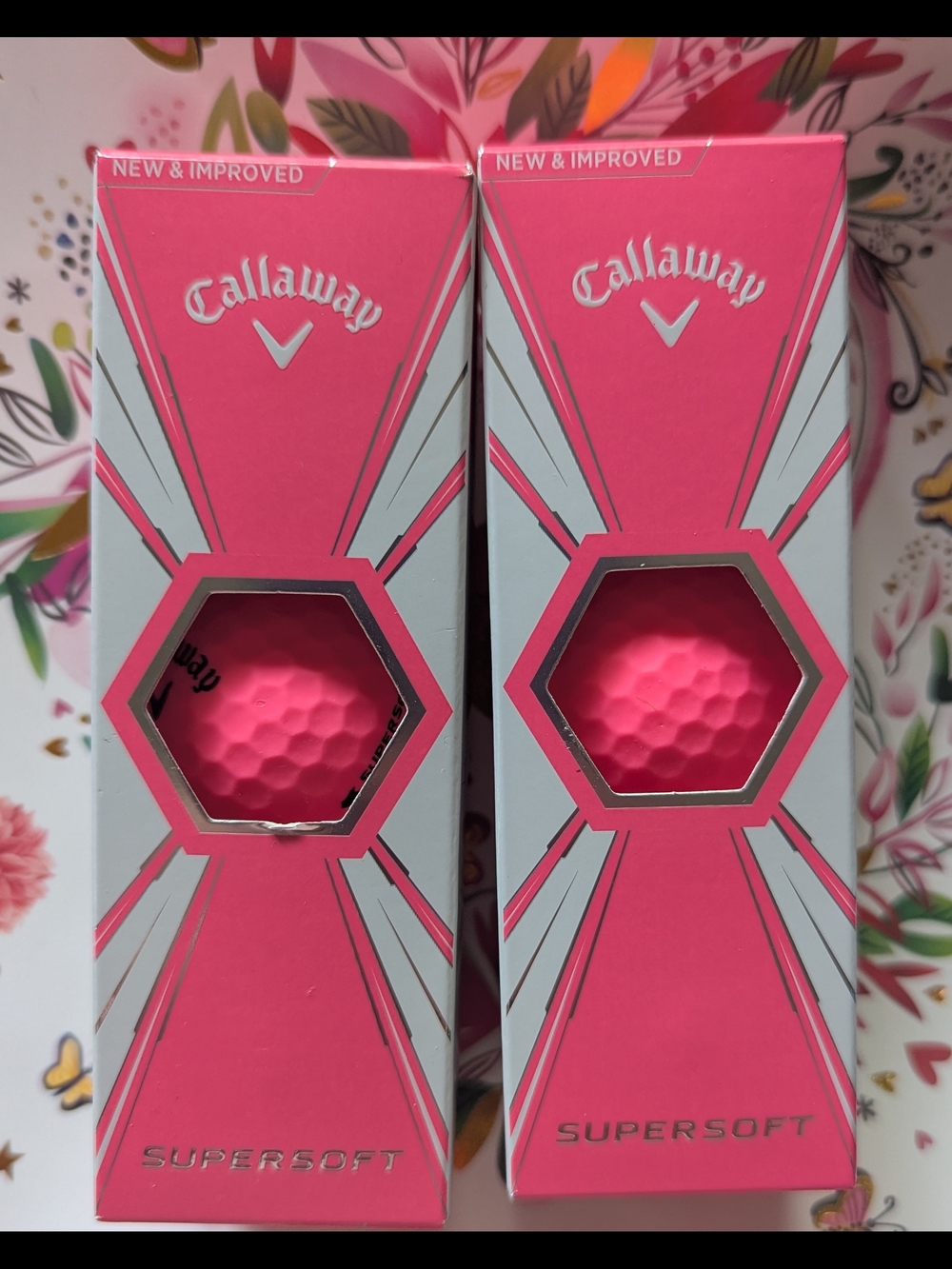 Callaway Supersoft Golf Balls - Pink
